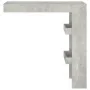 Mesa de bar de pared madera contrachapada gris 102x45x103,5cm de vidaXL, Mesas de cocina y de comedor - Ref: Foro24-811785, P...