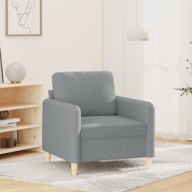 Sillón de tela gris claro 60 cm en Sofás | Comprar online en Foru.es