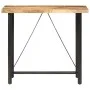 Mesa de bar madera maciza de mango rugosa 120x58x107 cm de vidaXL, Mesas de cocina y de comedor - Ref: Foro24-286611, Precio:...