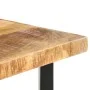 Mesa de bar madera maciza de mango rugosa 120x58x107 cm de vidaXL, Mesas de cocina y de comedor - Ref: Foro24-286611, Precio:...