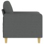 Sillón de tela gris oscuro 60 cm en Sofás | Comprar online en Foru.es