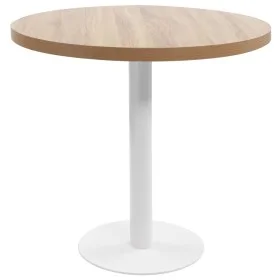 Mesa de bistró MDF marrón claro 80 cm de vidaXL, Mesas de cocina y de comedor - Ref: Foro24-286423, Precio: 174,78 €, Descuen...