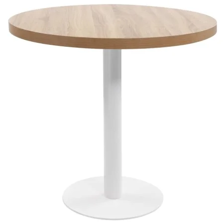 Mesa de bistró MDF marrón claro 80 cm de vidaXL, Mesas de cocina y de comedor - Ref: Foro24-286423, Precio: 174,78 €, Descuen...