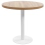 Mesa de bistró MDF marrón claro 80 cm de vidaXL, Mesas de cocina y de comedor - Ref: Foro24-286423, Precio: 186,62 €, Descuen...