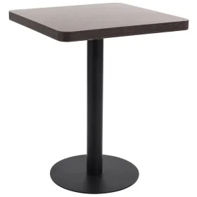 Dark brown 60x60 cm bistro garden table made of MDF by vidaXL, Kitchen and dining tables - Ref: Foro24-286431, Price: 112,37 ...