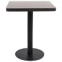 Dark brown 60x60 cm bistro garden table made of MDF by vidaXL, Kitchen and dining tables - Ref: Foro24-286431, Price: 112,37 ...