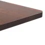 Dark brown 60x60 cm bistro garden table made of MDF by vidaXL, Kitchen and dining tables - Ref: Foro24-286431, Price: 112,37 ...