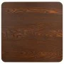 Dark brown 60x60 cm bistro garden table made of MDF by vidaXL, Kitchen and dining tables - Ref: Foro24-286431, Price: 112,37 ...