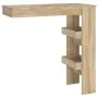 Mesa de bar de pared contrachapada roble Sonoma 102x45x103,5cm de vidaXL, Mesas de cocina y de comedor - Ref: Foro24-811784, ...