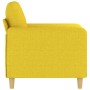 Sillón de tela amarillo claro 60 cm en Sofás | Comprar online en Foru.es