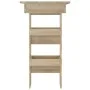 Mesa de bar de pared contrachapada roble Sonoma 102x45x103,5cm de vidaXL, Mesas de cocina y de comedor - Ref: Foro24-811784, ...