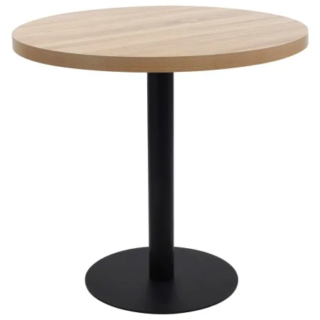 Mesa de bistró MDF marrón claro 80 cm de vidaXL, Mesas de cocina y de comedor - Ref: Foro24-286424, Precio: 159,87 €, Descuen...