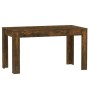 Mesa comedor madera contrachapada roble ahumado 140x74,5x76 cm de vidaXL, Mesas de cocina y de comedor - Ref: Foro24-815198, ...