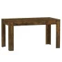 Mesa comedor madera contrachapada roble ahumado 140x74,5x76 cm de vidaXL, Mesas de cocina y de comedor - Ref: Foro24-815198, ...