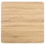 Bistro table light brown MDF 80x80 cm by vidaXL, Kitchen and dining tables - Ref: Foro24-286433, Price: 166,17 €, Discount: %