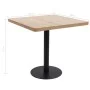 Bistro table light brown MDF 80x80 cm by vidaXL, Kitchen and dining tables - Ref: Foro24-286433, Price: 166,17 €, Discount: %