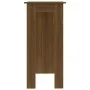 High table with oak brown shelf 102x50x103.5 cm by vidaXL, Kitchen and dining tables - Ref: Foro24-812965, Price: 74,27 €, Di...