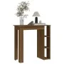 High table with oak brown shelf 102x50x103.5 cm by vidaXL, Kitchen and dining tables - Ref: Foro24-812965, Price: 74,27 €, Di...