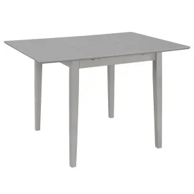 Gray extendable dining table (80-120)x80x74 cm MDF by vidaXL, Kitchen and dining tables - Ref: Foro24-247627, Price: 198,37 €...
