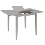 Mesa de comedor extensible gris (80-120)x80x74 cm MDF de vidaXL, Mesas de cocina y de comedor - Ref: Foro24-247627, Precio: 1...