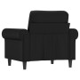 Sillón cuero sintético negro 60 cm en Sofás | Comprar online en Foru.es