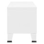 Mueble de TV industrial metal blanco 105x35x42 cm de vidaXL, Muebles TV - Ref: Foro24-339619, Precio: 76,23 €, Descuento: %