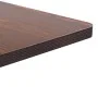 Dunkelbrauner MDF-Bistrotisch 50x50 cm von vidaXL, Küchen- und Esstische - Ref: Foro24-286428, Preis: 133,18 €, Rabatt: %