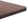 Mesa de bistró MDF marrón oscuro 50x50 cm de vidaXL, Mesas de cocina y de comedor - Ref: Foro24-286428, Precio: 138,29 €, Des...