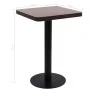 Dunkelbrauner MDF-Bistrotisch 50x50 cm von vidaXL, Küchen- und Esstische - Ref: Foro24-286428, Preis: 133,18 €, Rabatt: %
