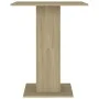 Mesa de bistró contrachapada color roble Sonoma 60x60x75 cm de vidaXL, Mesas de cocina y de comedor - Ref: Foro24-802105, Pre...