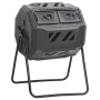 Contenedor de compostaje de jardín negro 73x64x95 cm 160 L de vidaXL, Compostadores - Ref: Foro24-152232, Precio: 102,41 €, D...
