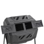 Contenedor de compostaje de jardín negro 73x64x95 cm 160 L de vidaXL, Compostadores - Ref: Foro24-152232, Precio: 102,41 €, D...