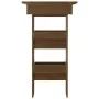 Brown oak plywood wall bar table 102x45x103.5cm by vidaXL, Kitchen and dining tables - Ref: Foro24-817224, Price: 63,25 €, Di...