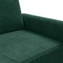 Sillón de terciopelo verde oscuro 60 cm en Sofás | Comprar online en Foru.es