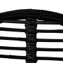Sillas de comedor 4 unidades de ratán natural negro de vidaXL, Sillas de comedor - Ref: Foro24-244572, Precio: 359,85 €, Desc...