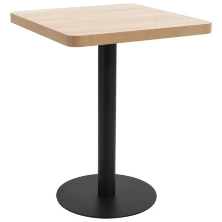 Light brown MDF bistro table 60x60 cm by vidaXL, Kitchen and dining tables - Ref: Foro24-286430, Price: 116,23 €, Discount: %