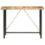 Mesa de bar madera maciza de mango rugosa 150x70x107 cm de vidaXL, Mesas de cocina y de comedor - Ref: Foro24-286612, Precio:...
