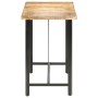 Mesa de bar madera maciza de mango rugosa 150x70x107 cm de vidaXL, Mesas de cocina y de comedor - Ref: Foro24-286612, Precio:...