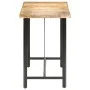 Mesa de bar madera maciza de mango rugosa 150x70x107 cm de vidaXL, Mesas de cocina y de comedor - Ref: Foro24-286612, Precio:...