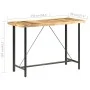 Mesa de bar madera maciza de mango rugosa 150x70x107 cm de vidaXL, Mesas de cocina y de comedor - Ref: Foro24-286612, Precio:...