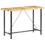 Mesa de bar madera maciza de mango rugosa 150x70x107 cm de vidaXL, Mesas de cocina y de comedor - Ref: Foro24-286612, Precio:...