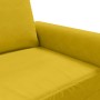 Sofá de 2 plazas terciopelo amarillo 120 cm en Sofás | Comprar online en Foru.es
