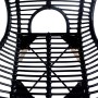 Sillas de comedor 2 unidades ratán natural negro de vidaXL, Sillas de comedor - Ref: Foro24-246807, Precio: 171,95 €, Descuen...