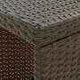 Mesa bar estante almacenaje 120x60x110cm ratán sintético marrón de vidaXL, Mesas de cocina y de comedor - Ref: Foro24-313475,...