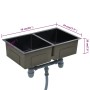 Fregadero de cocina hecho a mano acero inoxidable negro de vidaXL, Fregaderos - Ref: Foro24-145085, Precio: 175,46 €, Descuen...