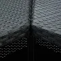 Black synthetic rattan corner bar table 100x50x105 cm by vidaXL, Kitchen and dining tables - Ref: Foro24-313481, Price: 301,1...