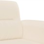 Sillón de tela de microfibra beige 60 cm en Sofás | Comprar online en Foru.es