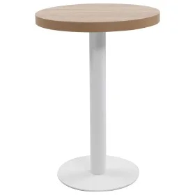Light brown MDF bistro table 60 cm by vidaXL, Kitchen and dining tables - Ref: Foro24-286420, Price: 125,65 €, Discount: %
