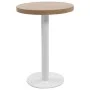 Light brown MDF bistro table 60 cm by vidaXL, Kitchen and dining tables - Ref: Foro24-286420, Price: 125,65 €, Discount: %