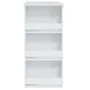 White plywood storage shelf bar table 102x50x103.5cm by vidaXL, Kitchen and dining tables - Ref: Foro24-809467, Price: 84,75 ...